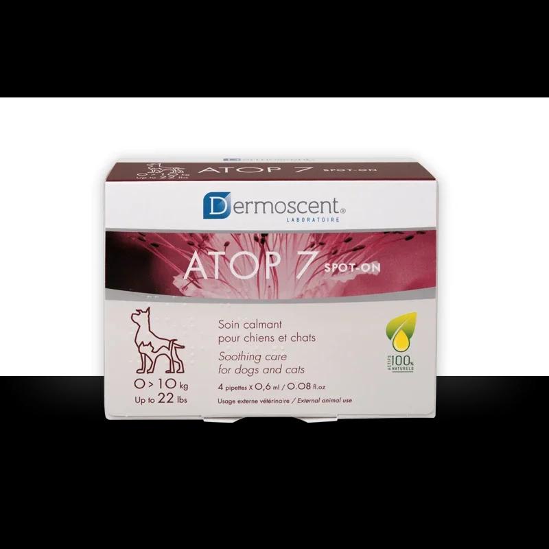 Dermoscent Atop 7 Spot On Perro/Gato 0-10 kg - 4 Pipetas