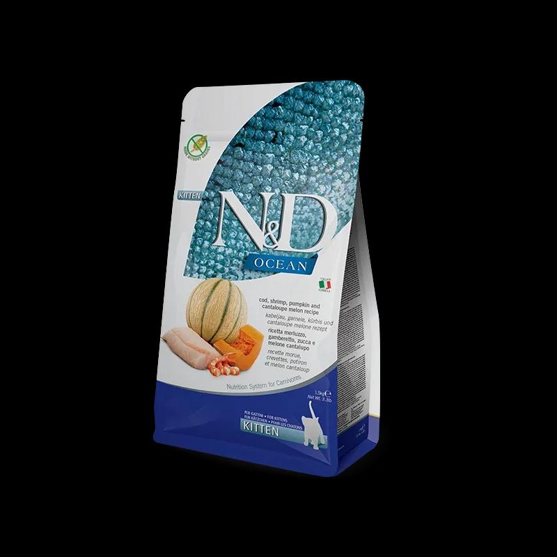 FARMINA ND GATO KITTEN OCEAN BACALAO CALABAZA 300GR