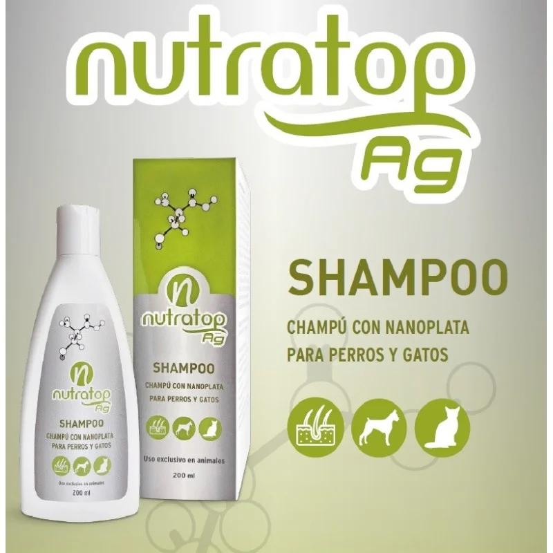Nutratop AG Champú Dermatológico con Plata Coloidal (200 ml)